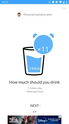 Drink Water Reminder android App screenshot 3